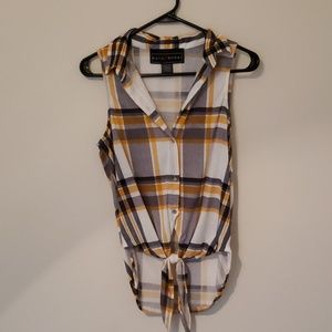 Plaid Tank top